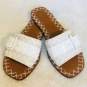 Bottega Veneta Women’s Woven Slide Sandals